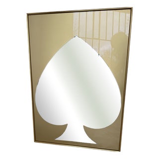 Vintage Spiky Mirror, 1970s For Sale