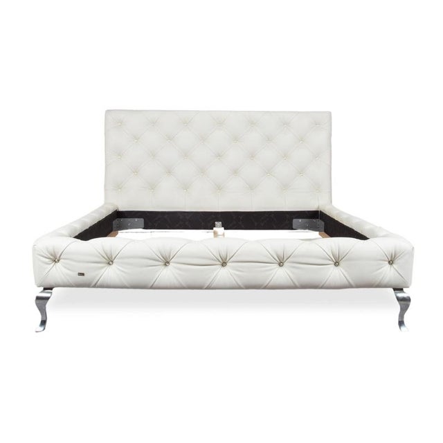 Marilyn Leather Bed in White Cream from Bretz For Sale - Image 13 of 14