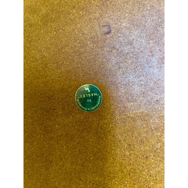 Wood Tiled Coffee Table from Haslev, 1960s For Sale - Image 7 of 8