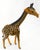 Large Tooled Leather Sculpture of a Giraffe For Sale - Image 6 of 16