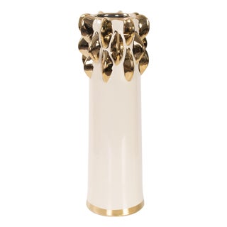 Gilded Vase Small For Sale