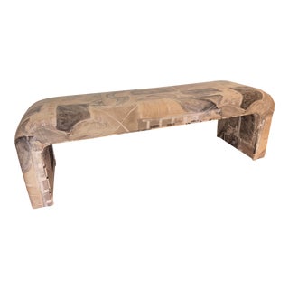 Waterfall Post Modern Bench For Sale