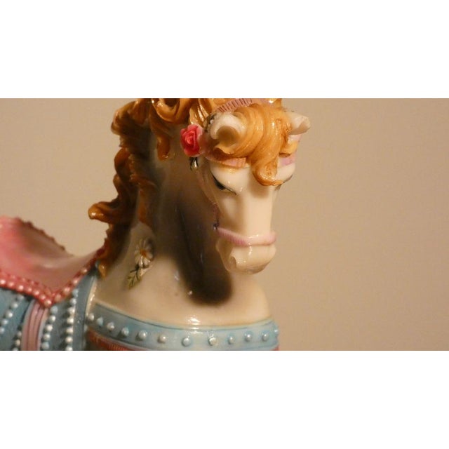 Rocking Horse Music Box, USA, 1980s For Sale - Image 3 of 18