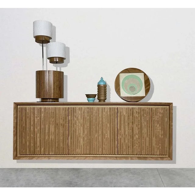 "FUGA VINTAGE SUSPENDED" Sideboard by Mascia Meccani for Meccani Design For Sale - Image 10 of 11