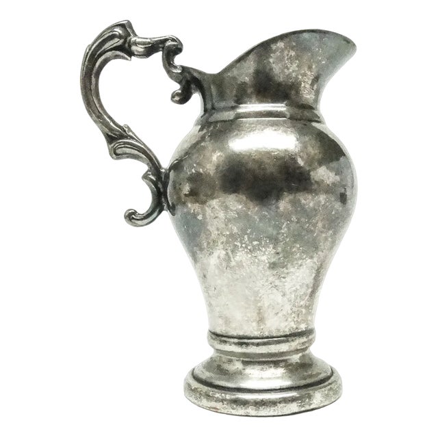 Biedermeier Olive Jug by Fraget, Poland For Sale