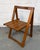 Mid 20th Century Drop Leaf Hide a Way Table W/ Four Folding Chairs For Sale - Image 14 of 18