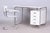 Czech Bauhaus Writing Desk with Chair in Chrome and Lacquered Wood, 1930s, Set of 2 For Sale - Image 4 of 8