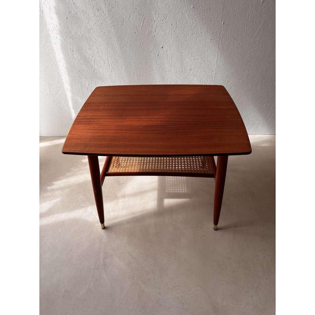 Swedish Mahogany Side Table from Alberts, 1960s For Sale - Image 15 of 18
