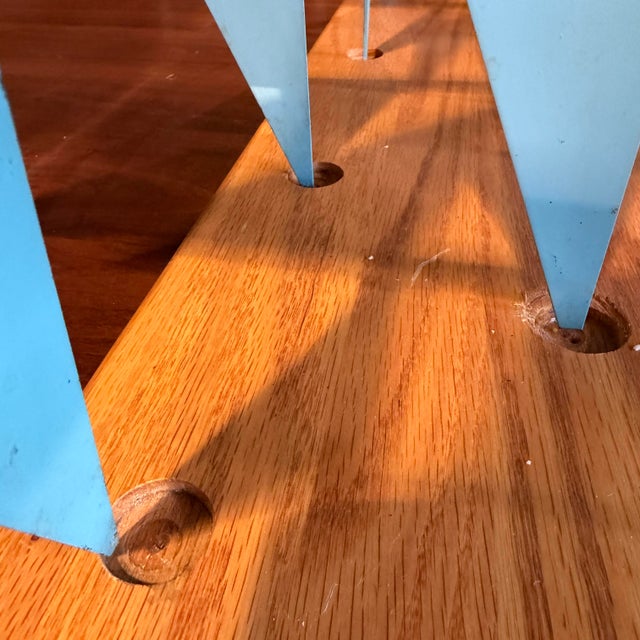 Donald Drumm Blue Don Drumm Abstract Candelabra Sculpture For Sale - Image 4 of 4