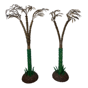 Jansen Gilt Bronze Palm Trees Life Size a Pair