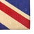 This vintage Union Jack flag is made from a wool cloth in bold colors, with printed design visible on both sides. Please...