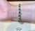 9 Carat Natural Emerald & Diamond Cocktail Tennis Bracelet 14 Karat Yellow Gold For Sale - Image 4 of 18