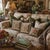 English Pair of Vintage Wool Needlepoint Pillows W/Black Velvet Backs & Down Inserts — 17.5” Square for Cottage Core, Grandmillennial & Traditional. See Pics! For Sale - Image 3 of 8