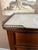 Antique French Chest of Drawers Semainier Louis XVI White Marble Mahogany C1900 For Sale In Dallas - Image 6 of 18