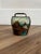 Vintage Hand-Painted Brass or Metal Cowbell Souvenir For Sale - Image 10 of 10