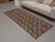 1970s Vintage Handmade Wool Cotton Brown Runner Rug For Sale - Image 11 of 11
