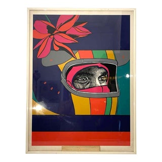 Paul Van Hoeydonck, IPPA, 1987, Silkscreen Print For Sale