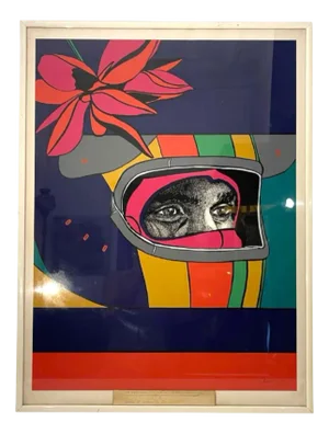 Paul Van Hoeydonck, IPPA, 1987, Silkscreen Print