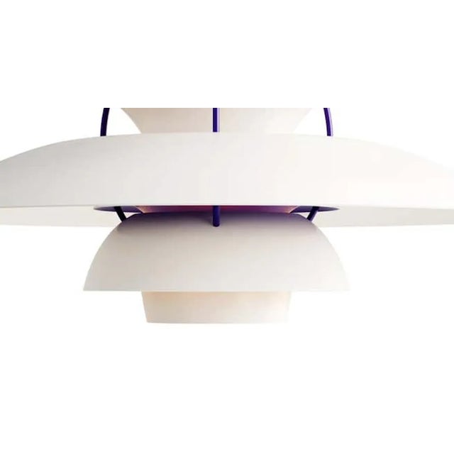 Poul Henningsen PH 5 Pendant for Louis Poulsen in Classic White. Poul Henningsen introduced his iconic PH 5 pendant light...