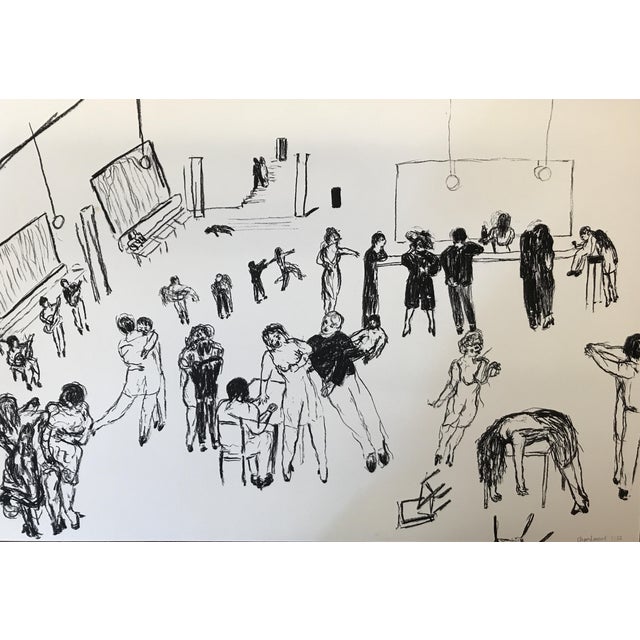 Cham Lavant, Bal 1, 2020, Lithograph For Sale