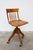 Wood Industrial Swivel Laboratory Chair, 1940s For Sale - Image 7 of 8