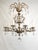 Metal Antique Shimmering Sumptuous Stately Brass Cut Lead Glass Crystal Chandelier For Sale - Image 7 of 11