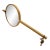 Handheld White Oak Mirror by Jørgen Gammelgaard For Sale