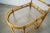 1960’s Mid-Century Modern Rattan & Glass Bar Cart For Sale - Image 10 of 12