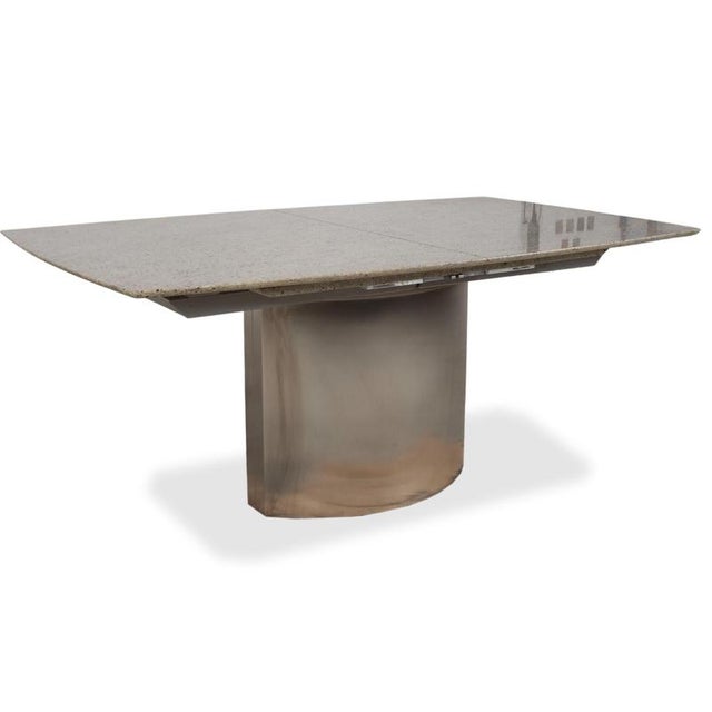 1226 Granite Dining Table in Stainless Steel from Draenert For Sale - Image 12 of 12