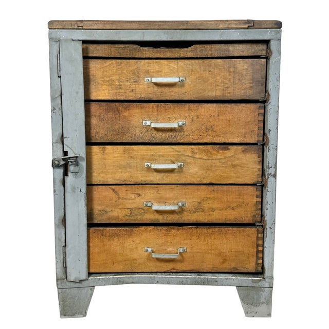 Vintage Industrial Chest of Drawers, 1960s For Sale - Image 17 of 17