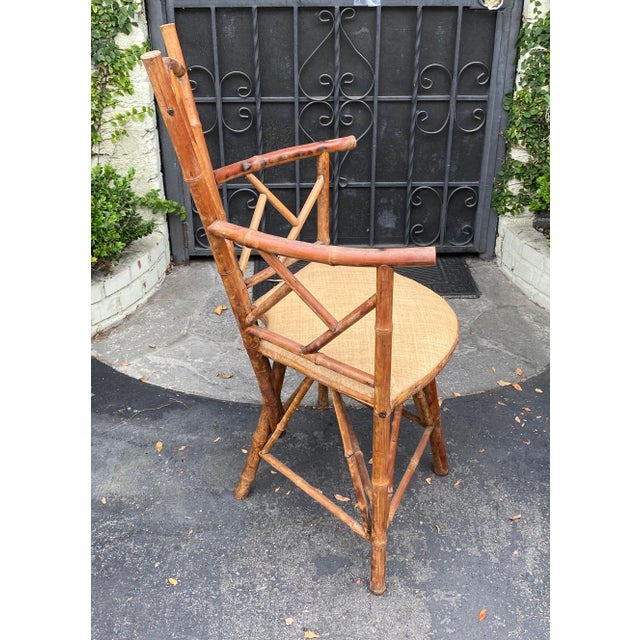 Antique 19 C Bamboo Corner Chair Chairish