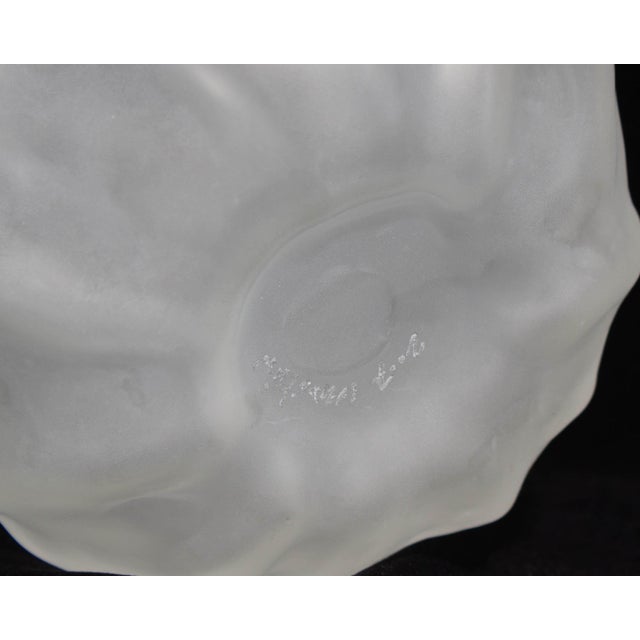 2007 Art Glass Vase Signed by Nikolas Weinstein For Sale - Image 4 of 4