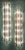 Italian wall light with clear crystals individually hand blown with smoky stripes and cut to three points in Triedri...