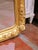 Wood 19th Century French Louis Philippe Giltwood Mirror With Floral Relief Décor For Sale - Image 7 of 8