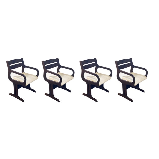 Wood Wenge Dining Chairs from Farstrup Møbler, Set of 4 For Sale - Image 7 of 7