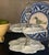 White Tiered French Oyster Plates by Limoges For Sale - Image 8 of 15