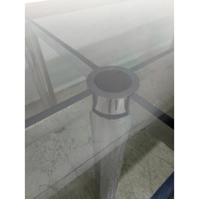 Tobia Scarpa Smoked Glass “Andre” Dining or Conference Table for Gavina, 1970s For Sale - Image 11 of 18