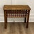 Vintage Pencil Reed Bamboo Side Table For Sale - Image 14 of 18
