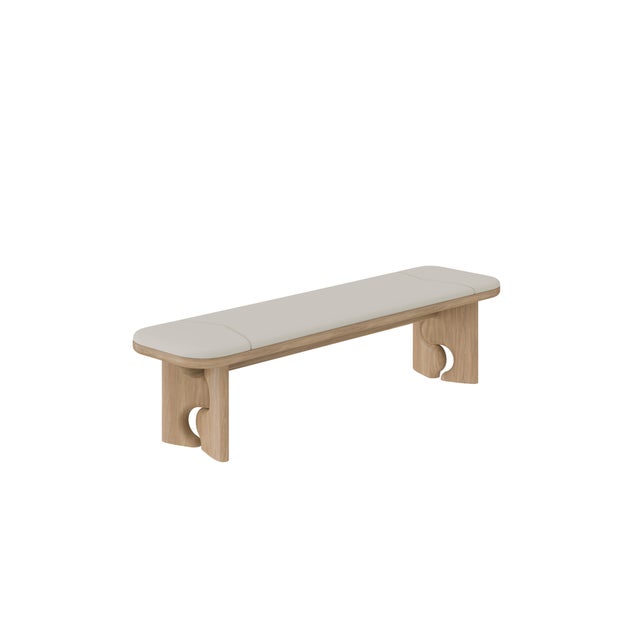 Portman Dining Bench by Wood Tailors For Sale - Image 12 of 12