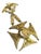 Florenza Gold Tone Maltese Cross Brooch For Sale