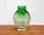 Large glass vase by Kaj Blomqvist for Kumela, Finland. The vase has a gradient from green to transparent. Floral,...