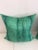 Bottle Green Contemporary Malachite Pillows - A Pair For Sale - Image 8 of 11