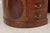 Maitland Smith Leather Top Oval Partners Desk For Sale - Image 10 of 18