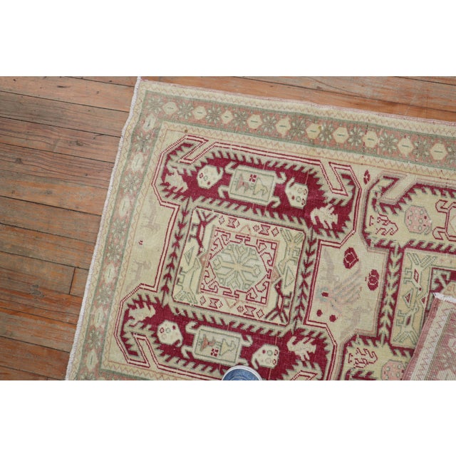 Vintage Zabihi Collection Turkish Anatolian Rugs - A Pair - 2'5" x 3'3" For Sale - Image 10 of 12