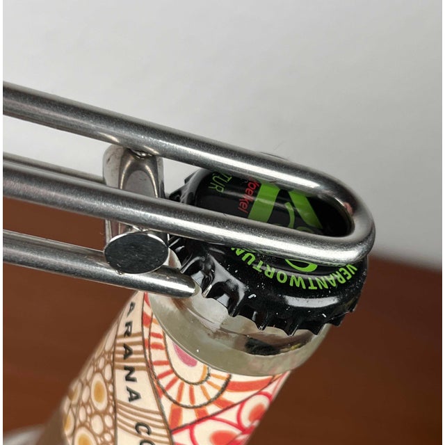 Postmodern Postmodern Danish Metal Bottle Opener by Bent Falk for Menu, 1980s For Sale - Image 3 of 16