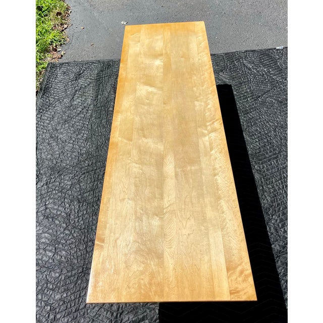 Mid 20th Century Paul McCobb Mid-Century Modern Planner Group Maple Coffee Table - Restored For Sale - Image 5 of 12