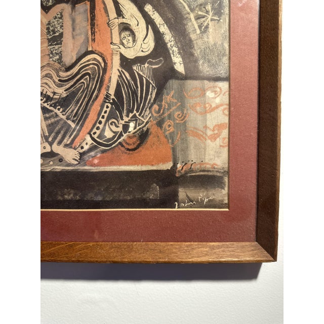 1930s John Piper, Composition, 1939, Lithograph, Framed For Sale - Image 5 of 7