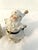 Vintage Black & White Holiday Santa Salt & Pepper Shakers, a Pair For Sale - Image 4 of 5