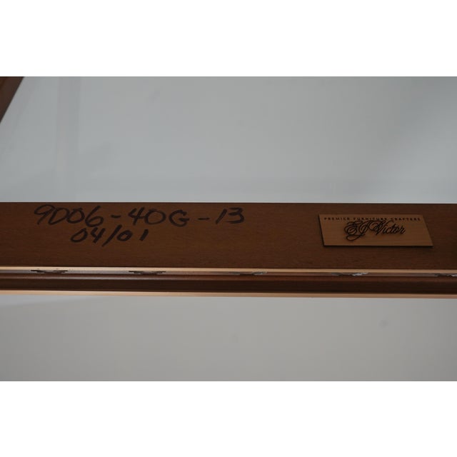 Ej Victor Regency Style Glass Top Coffee Table For Sale - Image 14 of 14