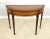 Century Satinwood Mahogany Adams Style Console Table For Sale - Image 12 of 12